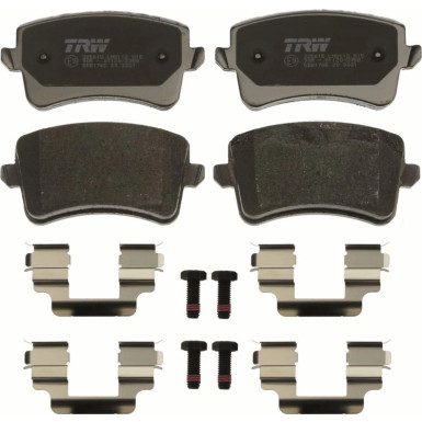 TRW | Bremsbelagsatz, Scheibenbremse | GDB1765