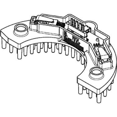 Mahle | Regler, Innenraumgebläse | ABR 58 000P