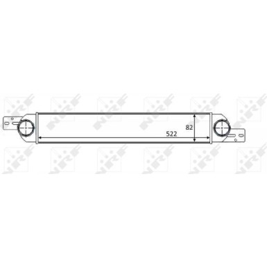 NRF | Ladeluftkühler | 30512