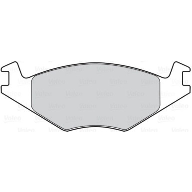 Valeo | Bremsbelagsatz, Scheibenbremse | 302009