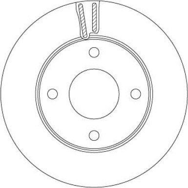 TRW | Bremsscheibe | DF6417