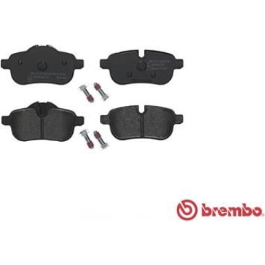 Brembo | Bremsbelagsatz, Scheibenbremse | P 06 062