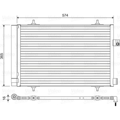 Valeo | Kondensator, Klimaanlage | 814420