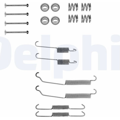 Delphi | Zubehörsatz, Bremsbacken | LY1102