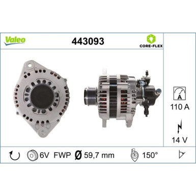 Valeo | Generator | 443093