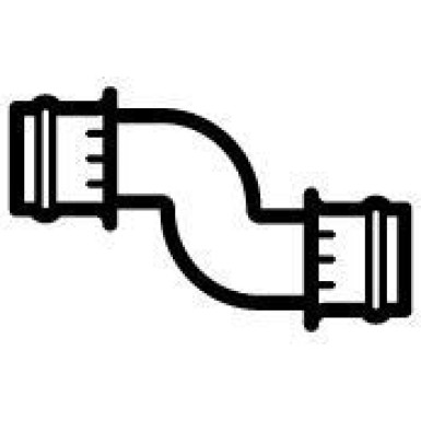 NRF | Ladeluftschlauch | 166274 NRF | Ladeluftschlauch | 166274