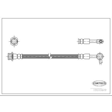 Corteco | Bremsschlauch | 19033029