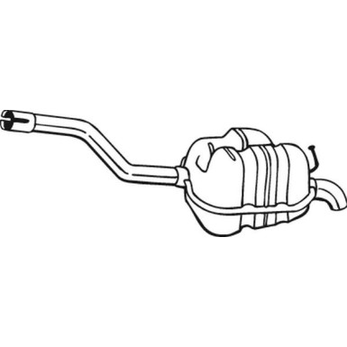 Bosal | Endschalldämpfer | 233-161