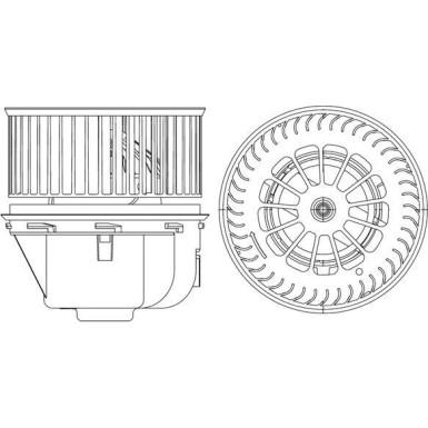 Mahle | Innenraumgebläse | AB 264 000P