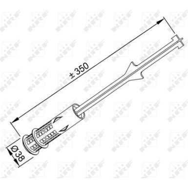 NRF | Trockner, Klimaanlage | ohne Stopfen | 33338