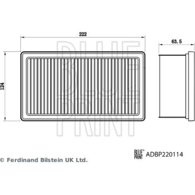 Blue Print | Luftfilter | ADBP220114