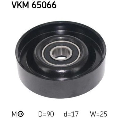 SKF | Spannrolle, Keilrippenriemen | VKM 65066