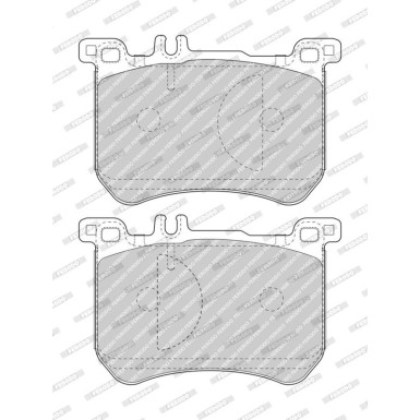 Ferodo | Bremsbelagsatz, Scheibenbremse | FDB5012 Ferodo | Bremsbelagsatz, Scheibenbremse | FDB5012