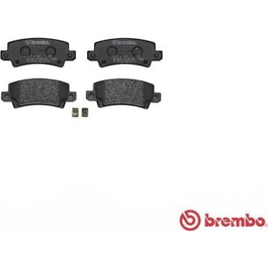 Brembo | Bremsbelagsatz, Scheibenbremse | P 83 065