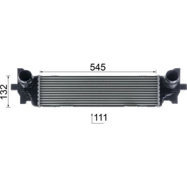 Mahle | Ladeluftkühler | CI 626 000P