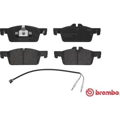 Brembo | Bremsbelagsatz, Scheibenbremse | P 61 112