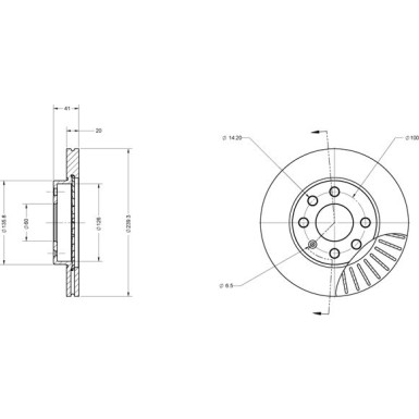 Metzger | Bremsscheibe | 6110054