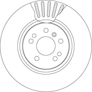 TRW | Bremsscheibe | DF4471S