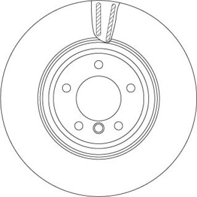 TRW | Bremsscheibe | DF4775S