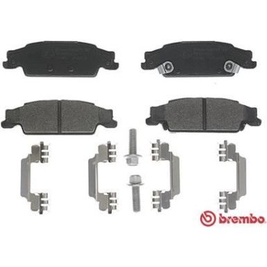 Brembo | Bremsbelagsatz, Scheibenbremse | P 09 007