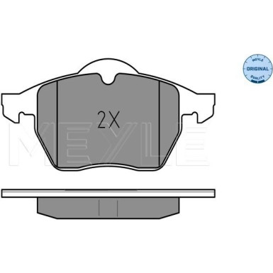 Meyle | Bremsbelagsatz, Scheibenbremse | 025 218 2919