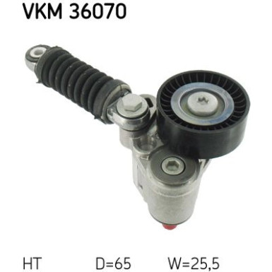 SKF | Spannrolle, Keilrippenriemen | VKM 36070