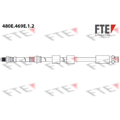 FTE | Bremsschlauch | 9240687