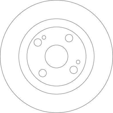 TRW | Bremsscheibe | DF4278