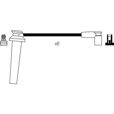 NGK | Zündleitungssatz | 1644