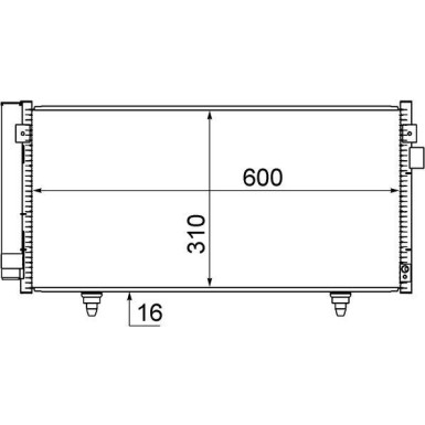 Mahle | Kondensator, Klimaanlage | AC 718 000S