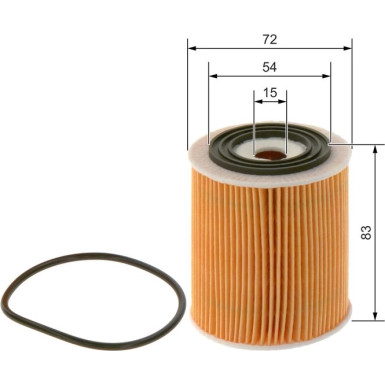 BOSCH F 026 407 226 Ölfilter