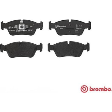 Brembo | Bremsbelagsatz, Scheibenbremse | P 06 035