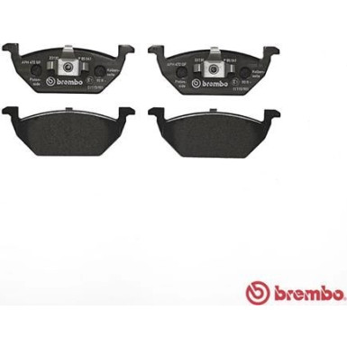 Brembo | Bremsbelagsatz, Scheibenbremse | P 85 041