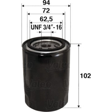 Valeo | Ölfilter | 586066