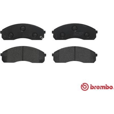 Brembo | Bremsbelagsatz, Scheibenbremse | P 30 012