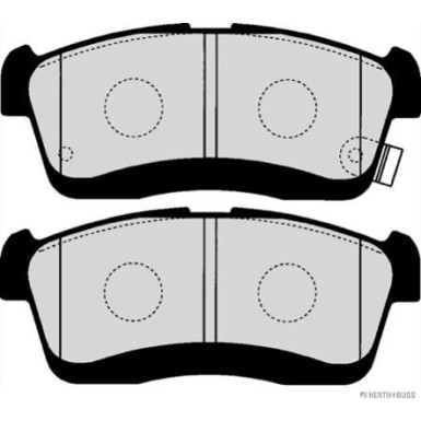 Herth+Buss Jakoparts | Bremsbelagsatz, Scheibenbremse | J3606025