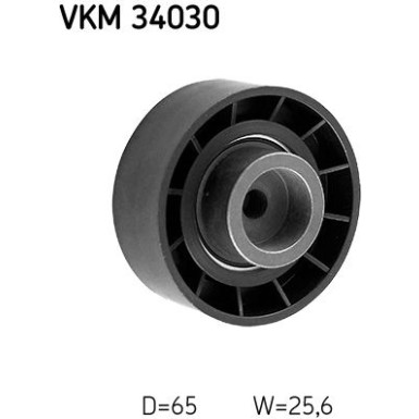 SKF | Umlenk-/Führungsrolle, Keilrippenriemen | VKM 34030