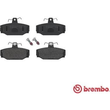 Brembo | Bremsbelagsatz, Scheibenbremse | P 86 009