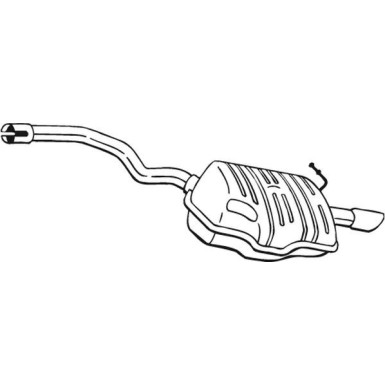 Bosal | Endschalldämpfer | 220-453