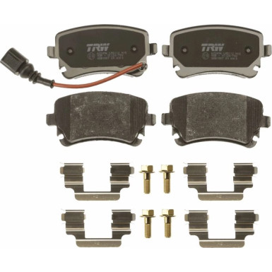 TRW | Bremsbelagsatz, Scheibenbremse | GDB1557