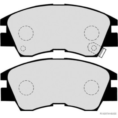 Herth+Buss Jakoparts | Bremsbelagsatz, Scheibenbremse | J3605027