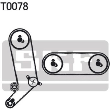 SKF | Zahnriemensatz | VKMA 01271