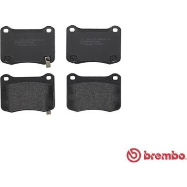 Brembo | Bremsbelagsatz, Scheibenbremse | P 83 134