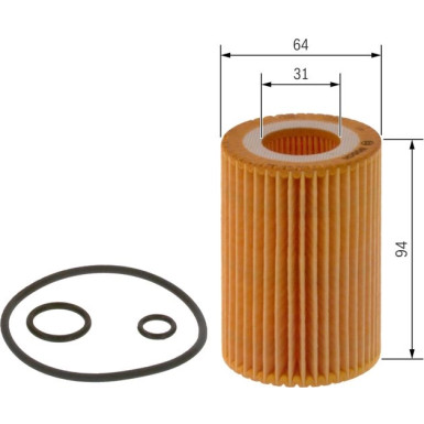 BOSCH F 026 407 068 Ölfilter