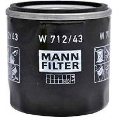 Mann-Filter | Ölfilter | W 712/43