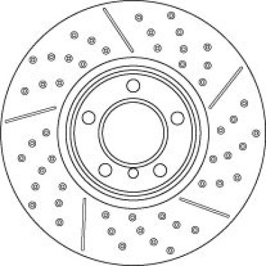 TRW | Bremsscheibe | DF6604S