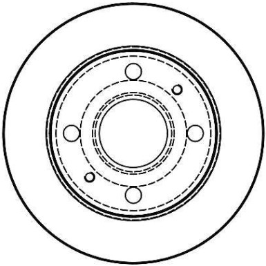 TRW | Bremsscheibe | DF4070