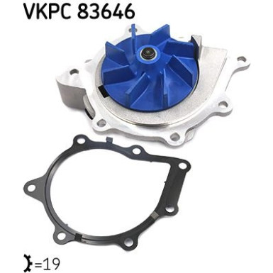 SKF | Wasserpumpe | VKPC 83646