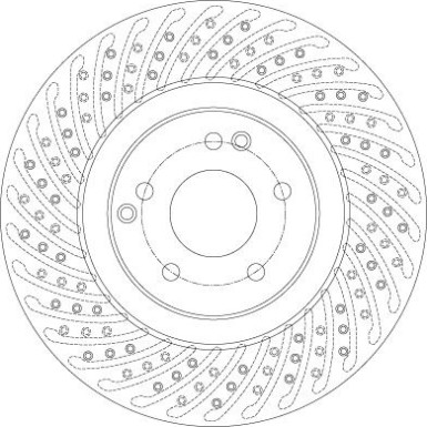 TRW | Bremsscheibe | DF6153S