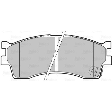 Valeo | Bremsbelagsatz, Scheibenbremse | 301910